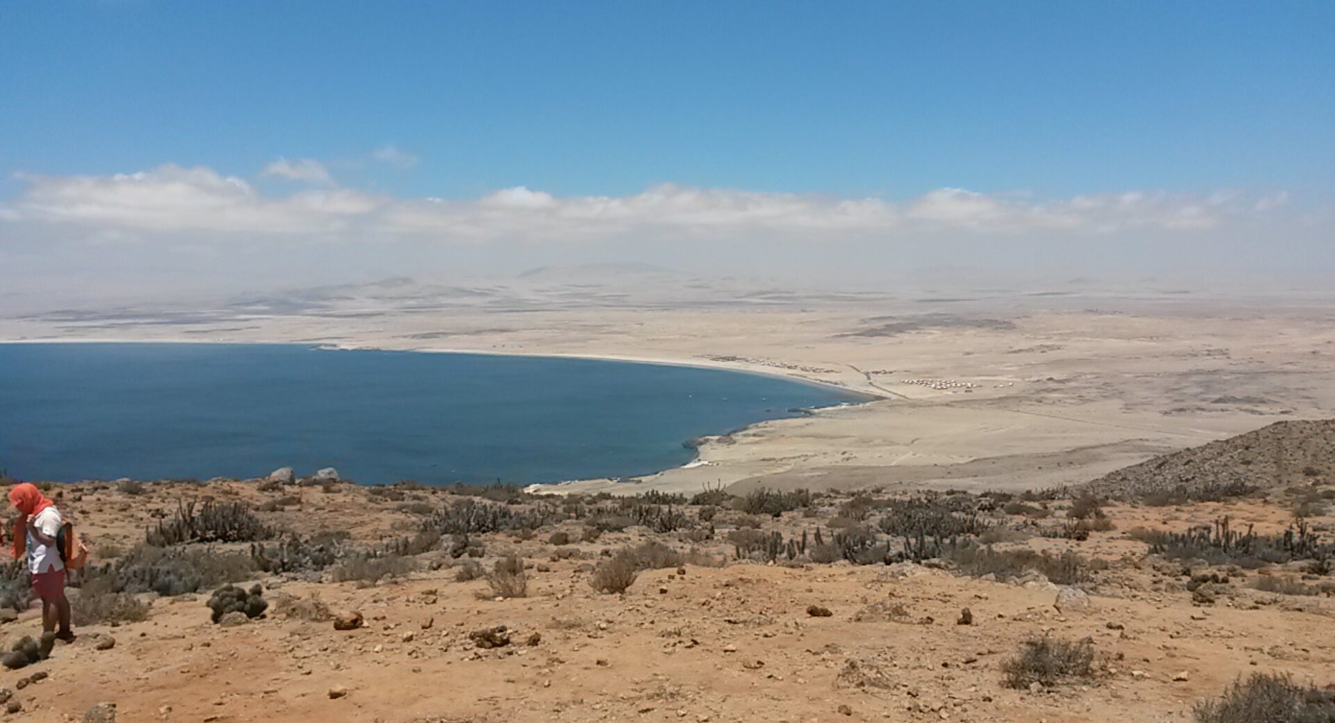 Una vista a Arica y el Pacífico