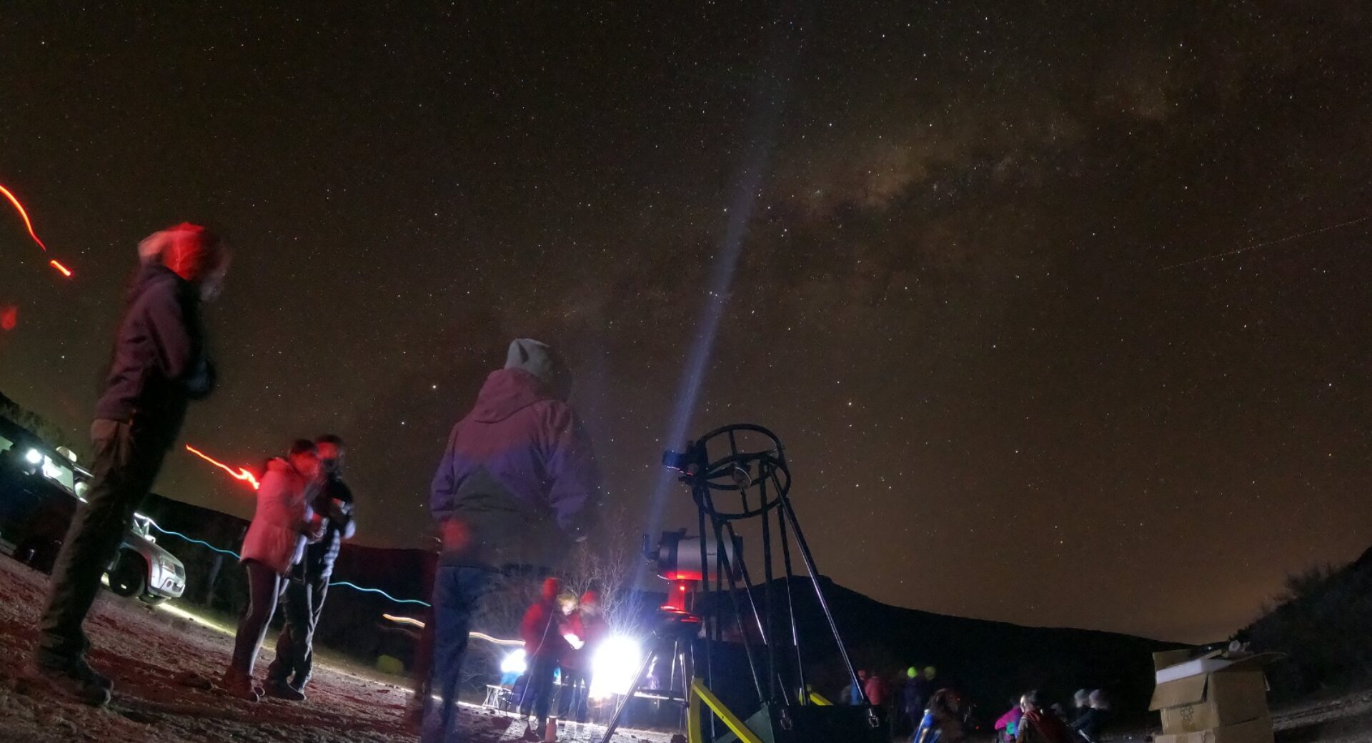 Senderismo Astronómico en Cañas de Michio